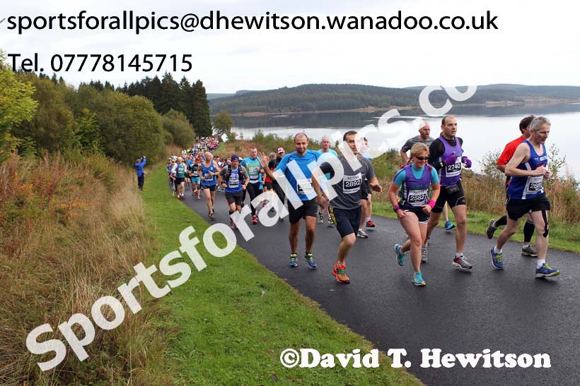 Start of the Kielder Marathon. Photo: David T. Hewitson/Sports for All Pics
